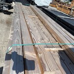 Ca. 72x Douglas Balken Fijnbezaagd, 100x100mm, lengte 400cm